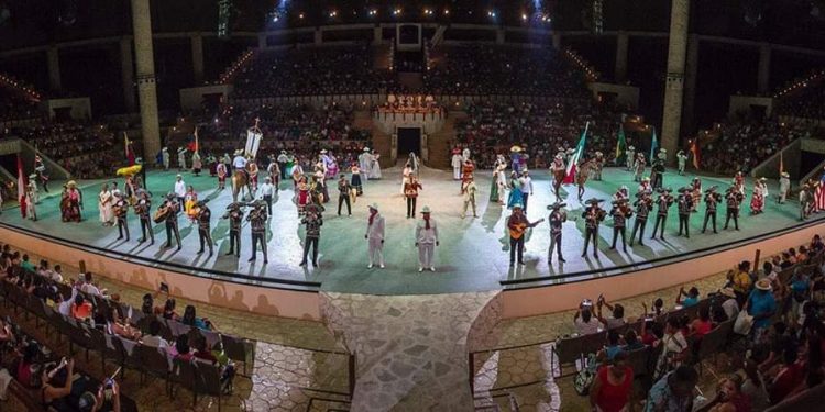 XCARET MUESTRA AL MUNDO UN MENSAJE DE ALEGRÍA Y ESPERANZA