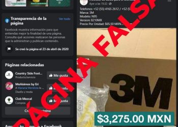 DETECTAN PÁGINA APÓCRIFA DEL INSABI
