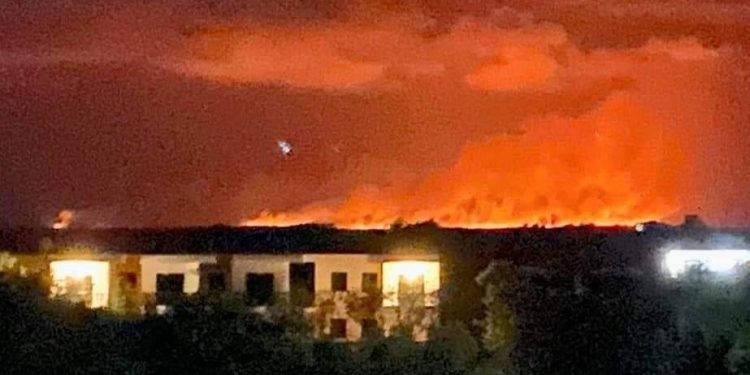 EN LOS PRÓXIMOS DÍAS CONTROLARÁN INCENDIO EN CHIQUILÁ