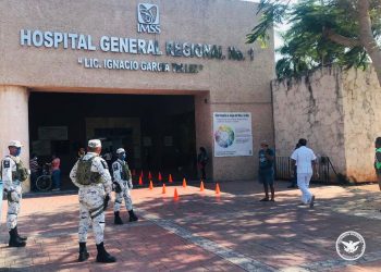 GUARDIA NACIONAL BRINDA SEGURIDAD A HOSPITALES DEL IMSS PARA GARANTIZAR EL SERVICIO A LOS CIUDADANOS QUE LO REQUIEREN