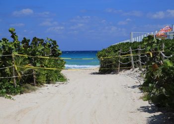 RESPETAN CIERRE DE PLAYAS EN SEMANA SANTA