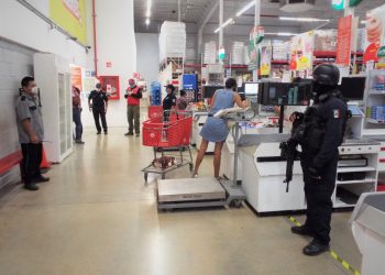 POLICÍA MUNICIPAL DE SOLIDARIDAD LISTA PARA LA FASE 3 DE COVID-19