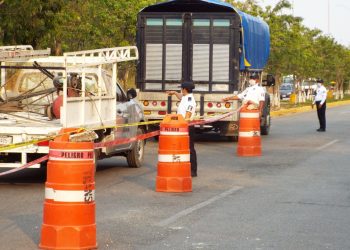 POLICÍA MUNICIPAL DE SOLIDARIDAD TRABAJA BAJO LAS MEDIDAS DE HIGIENE Y MANTIENE LA SEGURIDAD EN EL MUNICIPIO.