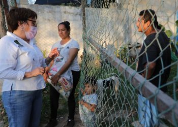 LLEGAN APOYOS ALIMENTARIOS A LA CASA DE LAS FAMILIAS DE IN HOUSE Y LAS TORRES: LAURA BERISTAIN