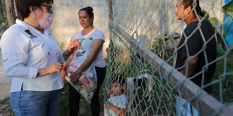 LLEGAN APOYOS ALIMENTARIOS A LA CASA DE LAS FAMILIAS DE IN HOUSE Y LAS TORRES: LAURA BERISTAIN