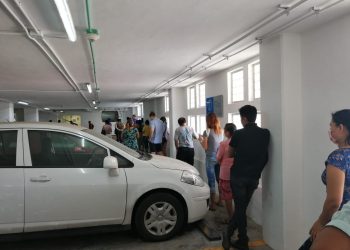 LARGAS FILAS EN SUCURSALES BANCARIAS