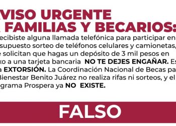 CIRCULAN NUEVAS FORMAS DE EXTORSIÓN A BECARIOS