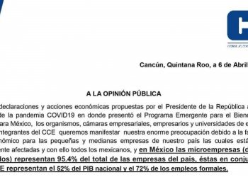 PLAN PRESENTADO NO ES SOSTENIBLE NI  BENEFICIA A LA MICRO Y PEQUEÑA EMPRESA: CCE