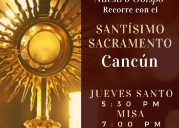 OBISPO «PASEARA» HOY AL SANTÍSIMO SACRAMENTO
