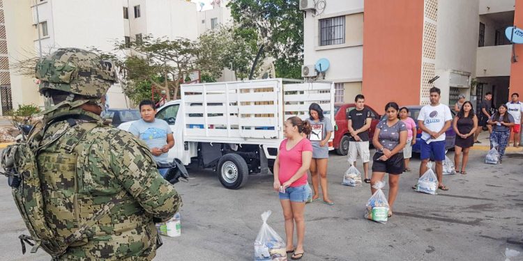GRACIAS A LAS FINANZAS SANAS Y EN UN ESFUERZO DE 500 TRABAJADORES, CULMINA GOBIERNO MUNICIPAL ENTREGA DE AYUDA ALIMENTARIA