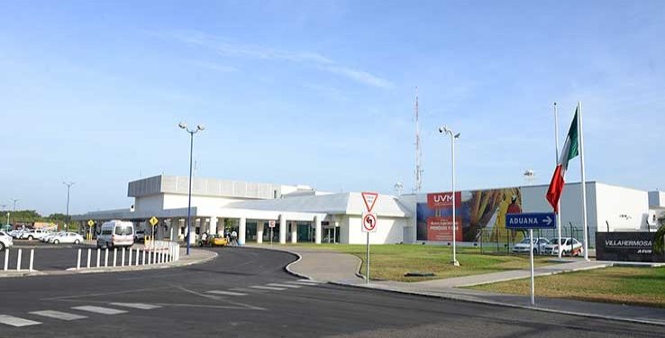AEROPUERTO DE VILLAHERMOSA REGISTRA CAÍDA DE 25.2% EN EL TRÁFICO DE PASAJEROS EN MARZO