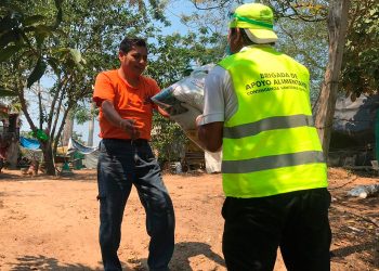 ARRIBAN JORNADAS DE APOYO ALIMENTARIO A ZONA INDÍGENA CHONTAL