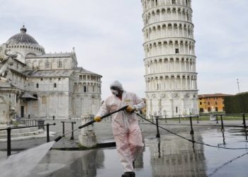 CIFRA DE MUERTES DIARIAS POR COVID-19 EN ITALIA, LA MÁS BAJA EN DOS SEMANAS