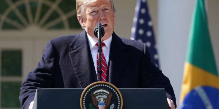 DONALD TRUMP SE ENTUSIASMA CON LA REAPERTURA DE LA ECONOMÍA DE EU