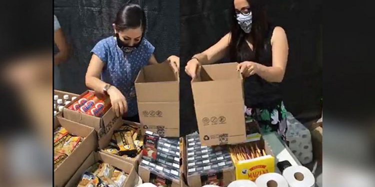 ENTREGAN ‘CHAPO DESPENSAS’ A PERSONAS DE LA TERCERA EDAD