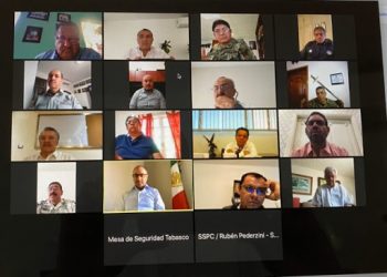 EVALÚA ADÁN AUGUSTO OPERATIVO DE SEGURIDAD POR COVID-19
