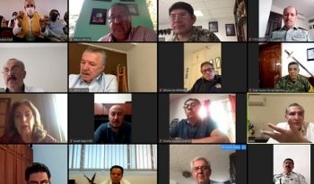 EVALÚA MESA ESTATAL DE SEGURIDAD ACCIONES DE SALUD POR COVID-19