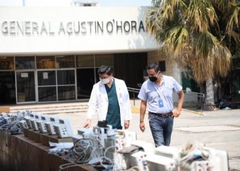 GOBIERNO DEL ESTADO DISTRIBUYE VENTILADORES DE ASISTENCIA RESPIRATORIA A HOSPITALES PÚBLICOS DE YUCATÁN