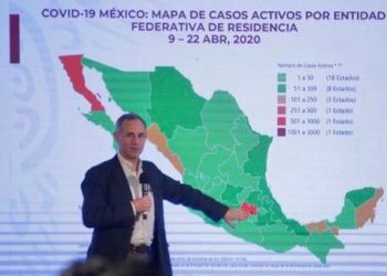 SUPERA MÉXICO LOS 10 MIL CASOS DE COVID 19