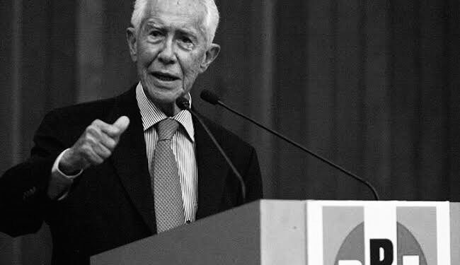 A LOS 85 AÑOS FALLECE EX DIRIGENTE NACIONAL DEL PRI, IGNACIO PICHARDO