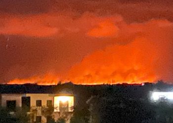 ÁREA CERCANA A CHIQUILÁ ES UN INFIERNO, HAY DEVASTADOR INCENDIO