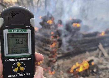 INCENDIO CERCA DE CHERNÓBIL AUMENTA RADIOACTIVIDAD