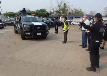 INSTALA SSPC FILTROS DE SEGURIDAD EN VILLAHERMOSA ANTE EL COVID-19