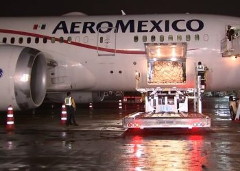 LLEGA A MÉXICO SÉPTIMO VUELO DE CHINA CON INSUMOS CONTRA COVID-19
