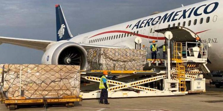 LLEGARÁ ESTA NOCHE QUINTO VUELO CON INSUMOS MÉDICOS
