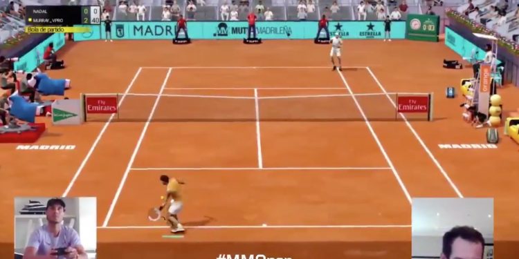 MURRAY VENCE A NADAL EN EL ABIERTO DE MADRID VIRTUAL