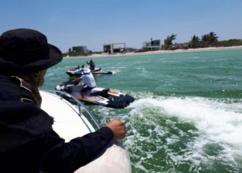 NO ES MOMENTO DE PASEAR EN LA PLAYA Y EN EL MAR, SSP HACE UN LLAMADO A LA RESPONSABILIDAD CIUDADANA