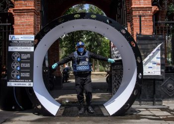 NO HAY EVIDENCIA SOBRE LA EFICACIA DE TÚNELES SANITIZANTES: SSA