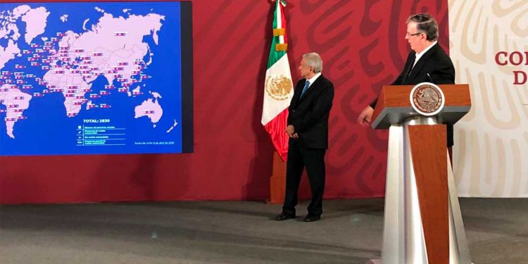 POR COVID-19, HAY DOS MIL 830 MEXICANOS VARADOS EN EL MUNDO