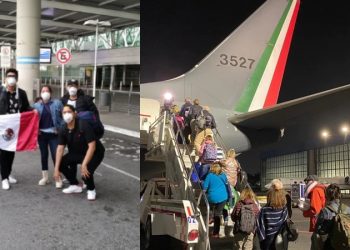 REGRESAN 280 MEXICANOS VARADOS EN ARGENTINA