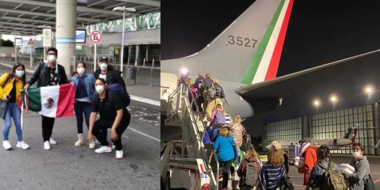 REGRESAN 280 MEXICANOS VARADOS EN ARGENTINA