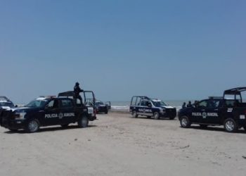 RESGUARDAN PLAYAS PARA EVITAR AFLUENCIA DE PERSONAS