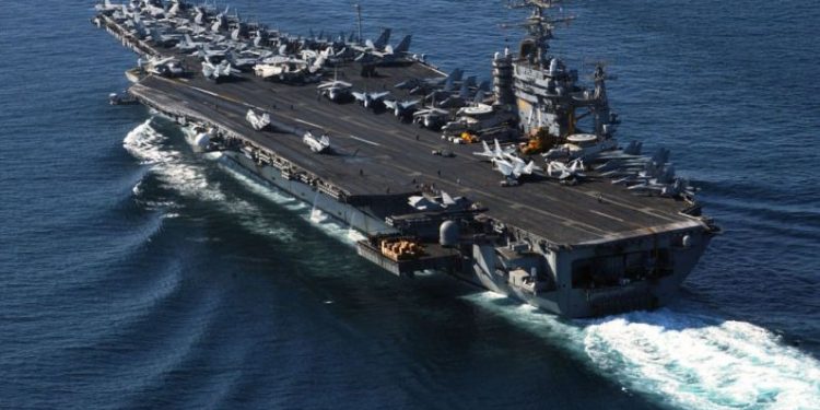 TIENEN COVID-19 MÁS DE 840 MARINEROS DEL PORTAAVIONES ROOSEVELT DE EU