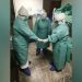 VIRALIZAN FOTO DEL PERSONAL MÉDICO DEL «JUAN GRAHAM», ORANDO A DIOS ANTE LA PANDEMIA DEL COVID-19