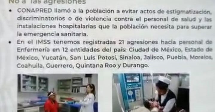 QUINTANA ROO APARECE ENTRE LOS ESTADOS EN LOS QUE HAN AGREDIDO AL PERSONAL MÉDICO