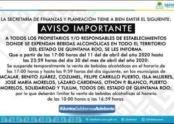 RESTRINGEN HORARIOS PARA LA VENTA DE ALCOHOL