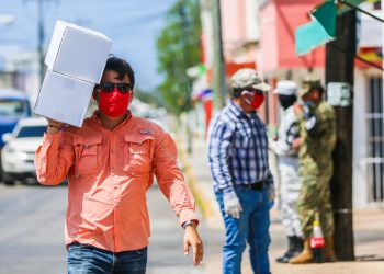 REFUERZAN ENTREGA DE DESPENSAS EN COZUMEL