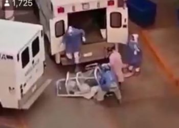 TIRAN ACCIDENTALMENTE ENFERMO DE COVID 19 EN HOSPITAL DE MORELIA