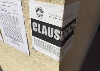 CLAUSURAN OBRA EN PUERTO CANCÚN