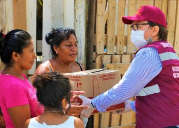 MÁS DE VEINTE MIL APOYOS ALIMENTARIOS SE HAN ENTREGADO A FAMILIAS SOLIDARENSES: LAURA BERISTAIN