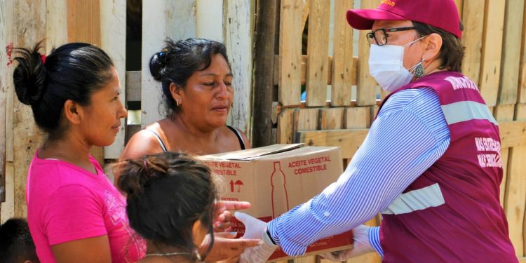 MÁS DE VEINTE MIL APOYOS ALIMENTARIOS SE HAN ENTREGADO A FAMILIAS SOLIDARENSES: LAURA BERISTAIN