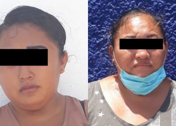 DETIENEN A  MUJERES POR ROBO A COMERCIO