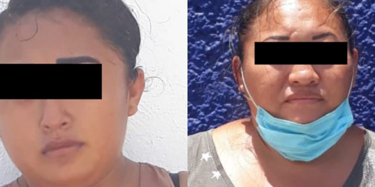 DETIENEN A  MUJERES POR ROBO A COMERCIO