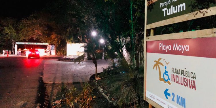 SUSPENDEN FIESTA EN EL PARQUE NACIONAL DE TULUM
