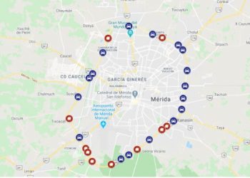 MÉRIDA REDUCE MOVILIDAD POR CORONAVIRUS; CIERRAN SALIDAS AL PERIFÉRICO