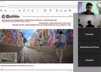 SOSTIENE GOBIERNO DE SOLIDARIDAD REUNIÓN INFORMATIVA CON HOTELEROS SOBRE OBRAS EN LA QUINTA AVENIDA